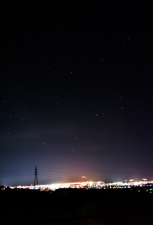 函館裏夜景