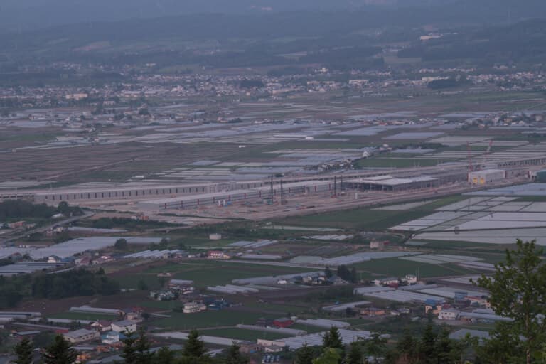 城岱スカイライン中腹