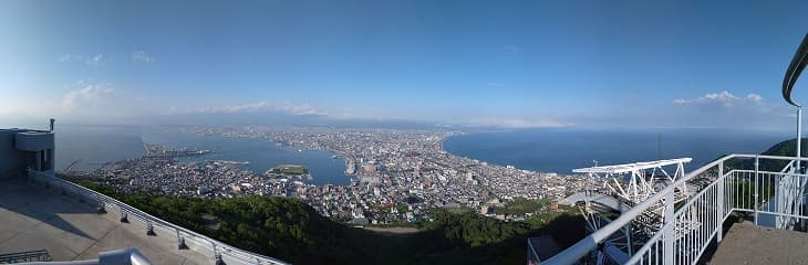 函館山山頂展望台