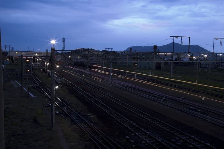 五稜郭駅こ線橋